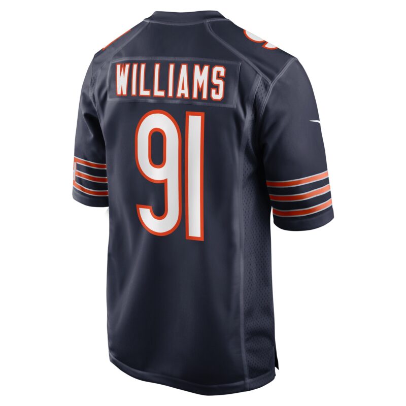 Chris Williams Chicago Bears Game Jersey - Navy - Image 3