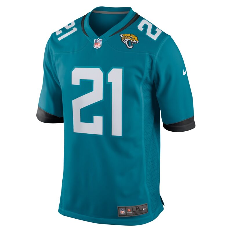 Christian Braswell Jacksonville Jaguars Team Game Jersey - Teal - Image 2