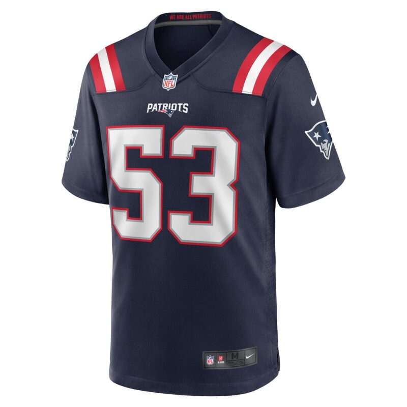 Christian Elliss New England Patriots Game Jersey - Navy - Image 2