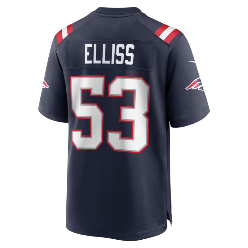 Christian Elliss New England Patriots Game Jersey - Navy - Image 3