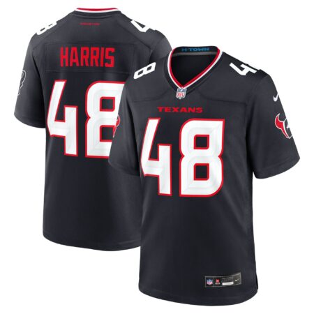 Christian Harris Houston Texans Team Game Jersey - Navy