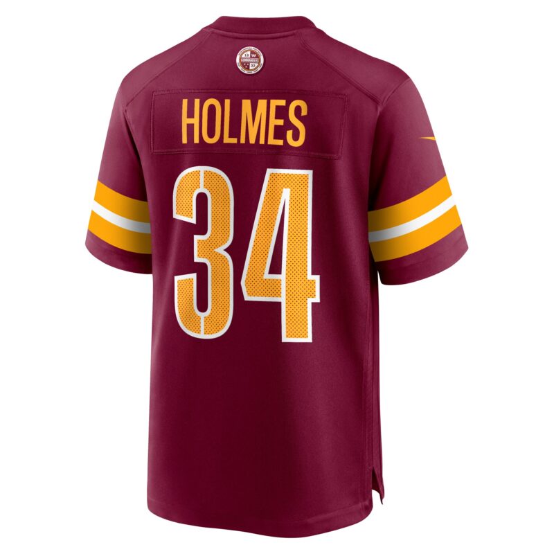 Christian Holmes Washington Commanders Player Game Jersey - Burgundy - Image 3