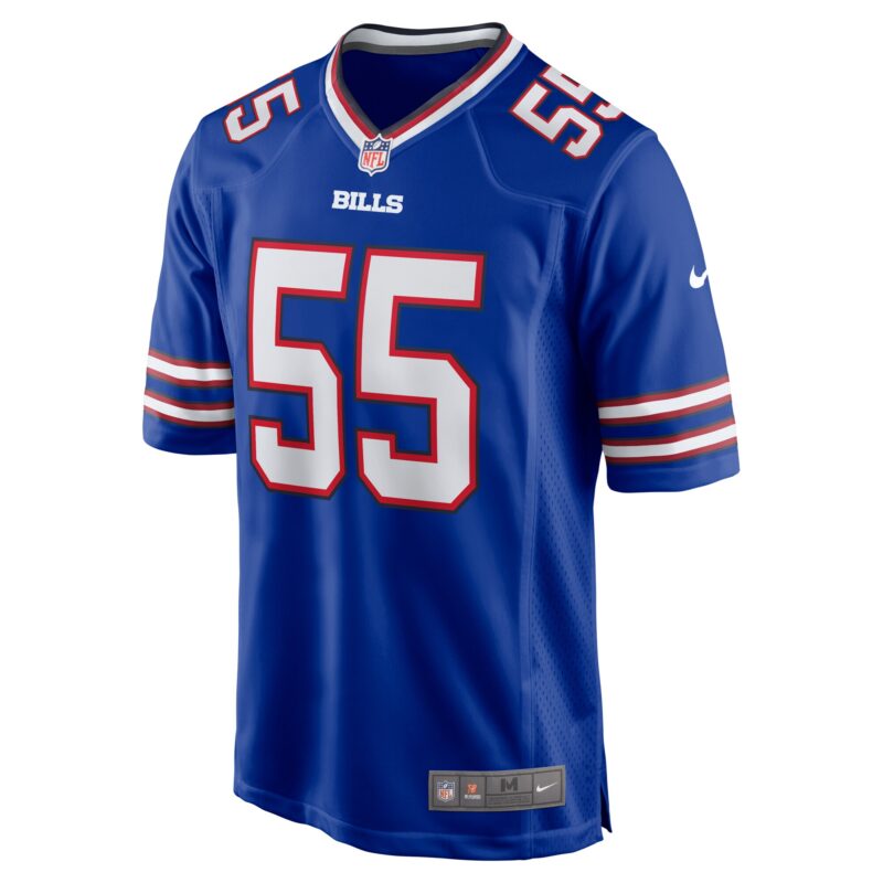 Christian Kirksey Buffalo Bills Team Game Jersey - Royal - Image 2