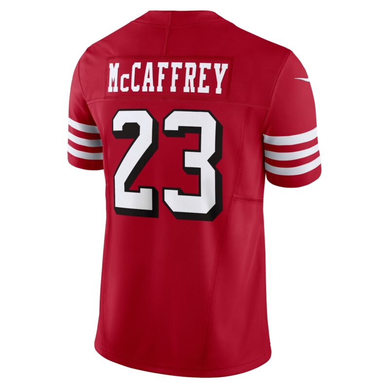 Christian McCaffrey San Francisco 49ers Vapor F.U.S.E. Limited Jersey - Scarlet - Image 3