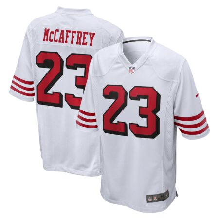 Christian McCaffrey San Francisco 49ers Game Jersey - White