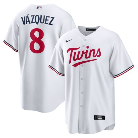 Christian Vazquez Minnesota Twins Home Jersey - White
