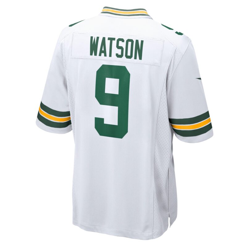 Christian Watson Green Bay Packers Game Jersey - White - Image 3