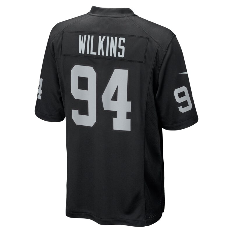 Christian Wilkins Las Vegas Raiders Team Game Jersey - Black - Image 3