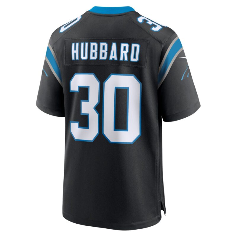 Chuba Hubbard Carolina Panthers Team Game Jersey - Black - Image 3