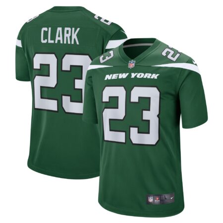 Chuck Clark New York Jets Team Game Jersey - Gotham Green
