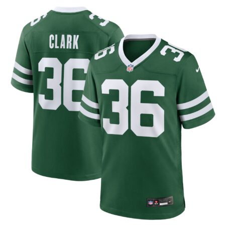 Chuck Clark New York Jets Team Game Jersey - Legacy Green
