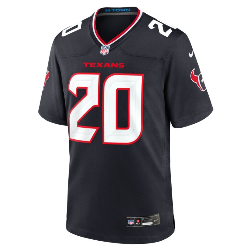 C.J. Henderson Houston Texans Team Game Jersey - Navy - Image 2