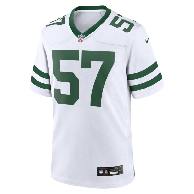 C.J. Mosley New York Jets Game Jersey - Legacy White - Image 2