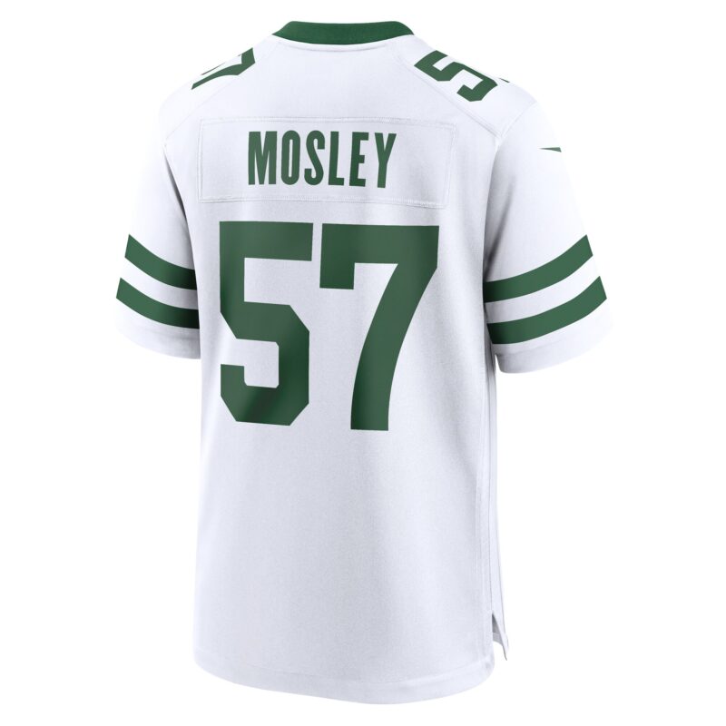 C.J. Mosley New York Jets Game Jersey - Legacy White - Image 3