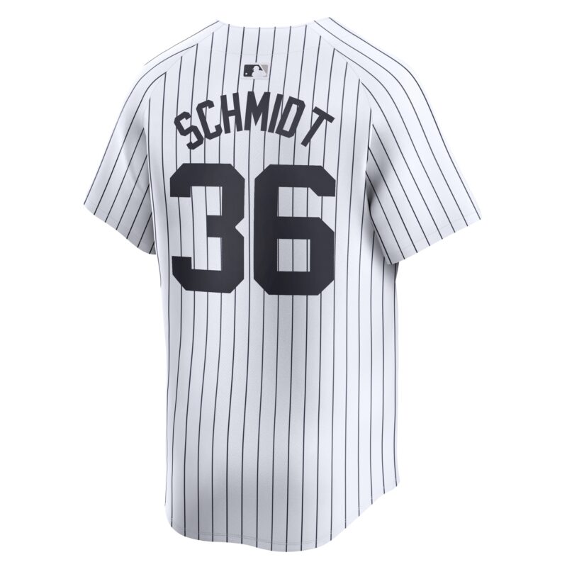 Clarke Schmidt New York Yankees Home Limited Player Jersey - White - Image 3