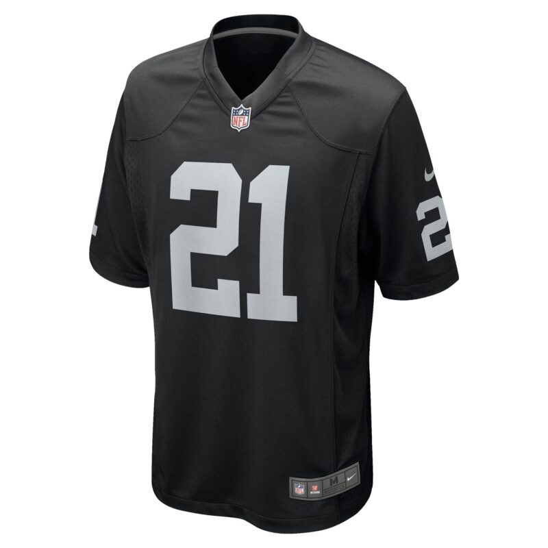 Cliff Branch Las Vegas Raiders Retired Player Game Jersey - Black - Image 2