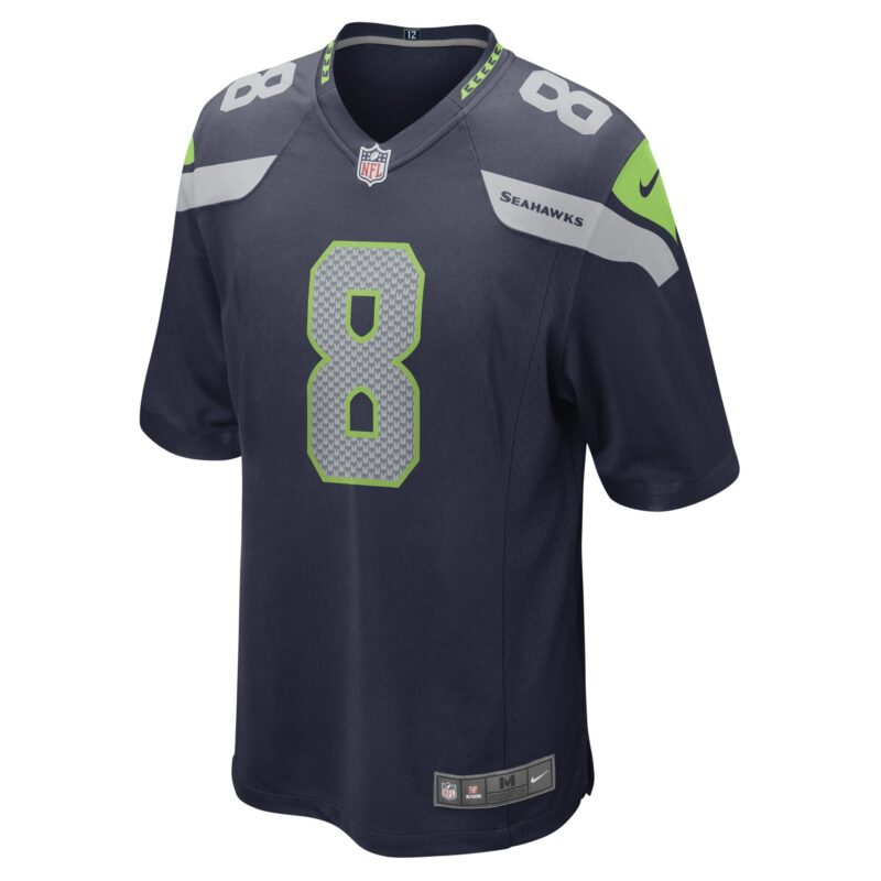 Coby Bryant Seattle Seahawks Game Player Jersey - College Navy - Image 2