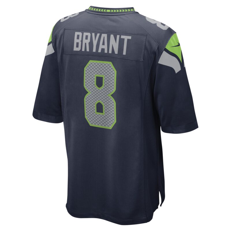 Coby Bryant Seattle Seahawks Game Player Jersey - College Navy - Image 3