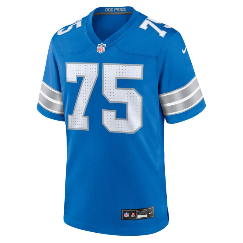 Colby Sorsdal Detroit Lions Team Game Jersey - Blue - Image 2