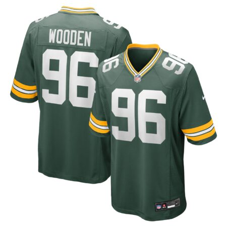 Colby Wooden Green Bay Packers Game Jersey - Green