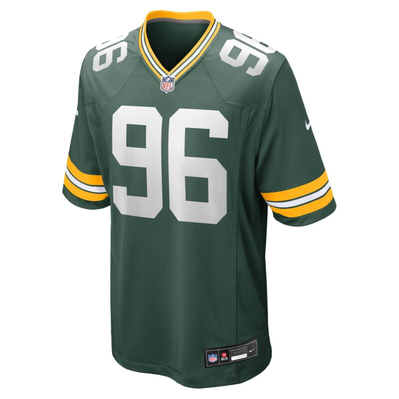 Colby Wooden Green Bay Packers Game Jersey - Green - Image 2