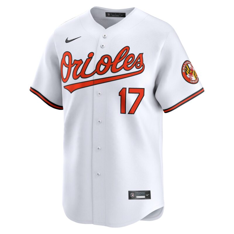 Colton Cowser Baltimore Orioles Home Limited Player Jersey - White - Image 2