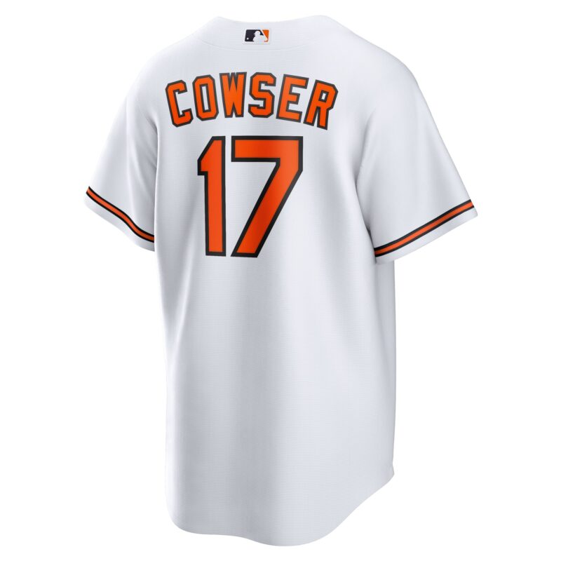 Colton Cowser Baltimore Orioles Home Jersey - White - Image 3