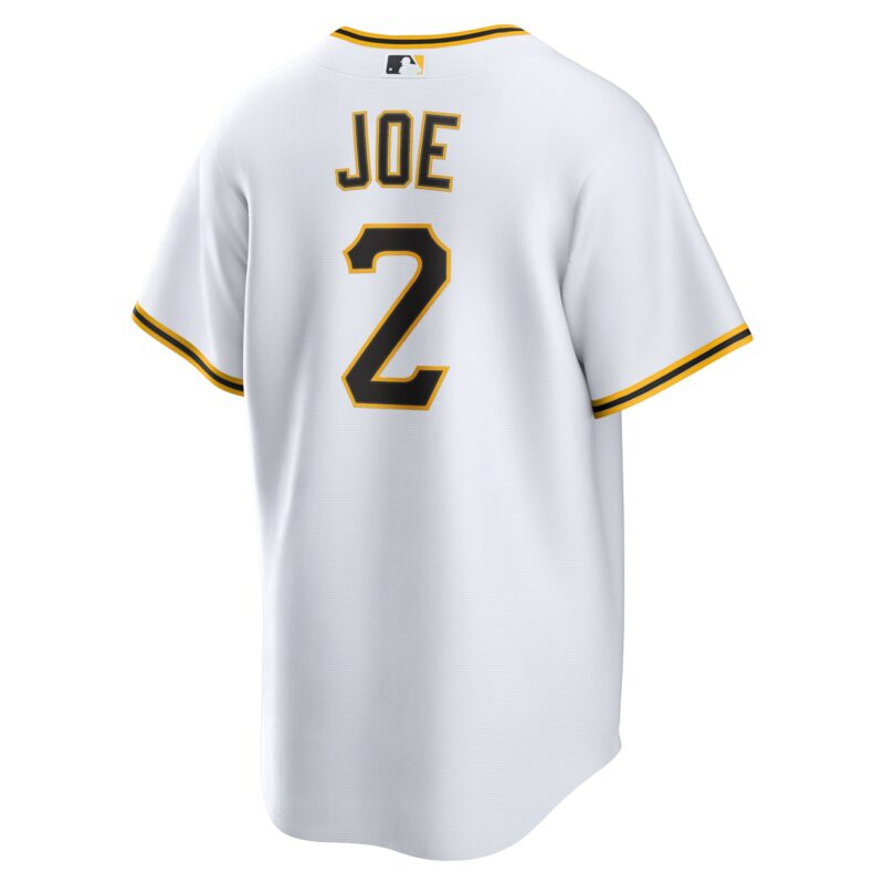 Connor Joe Pittsburgh Pirates Home Jersey - White - Image 3