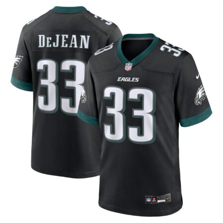 Cooper DeJean Philadelphia Eagles 2024 Football Draft Alternate Player Game Jersey - Black