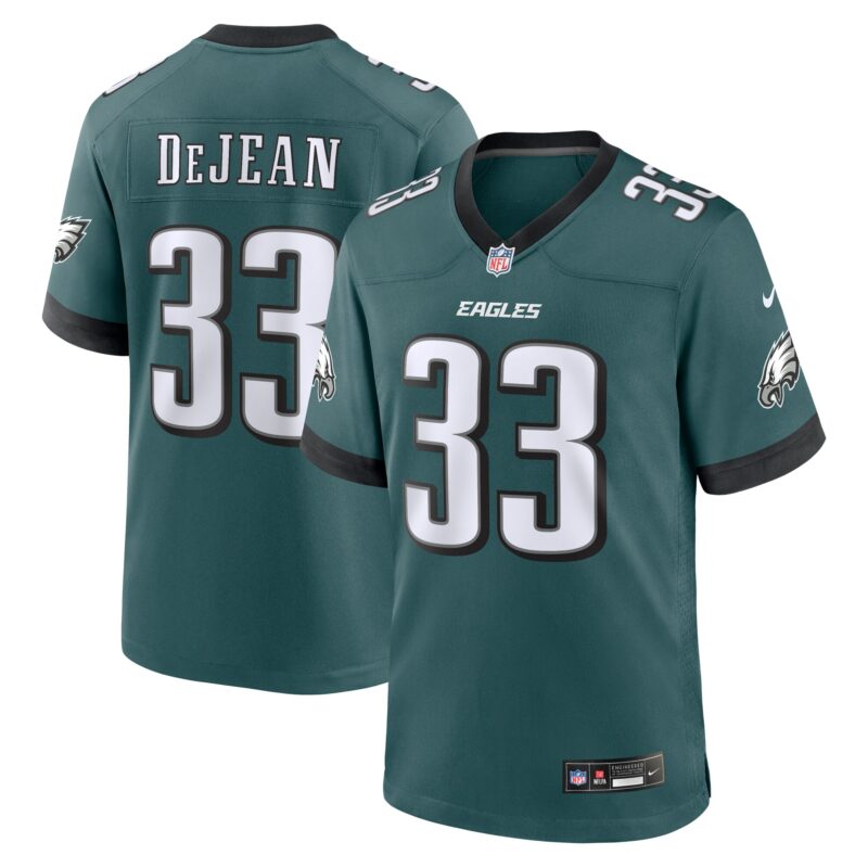 Cooper DeJean Philadelphia Eagles Game Jersey - Green