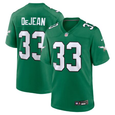 Cooper DeJean Philadelphia Eagles Alternate Game Jersey - Kelly Green