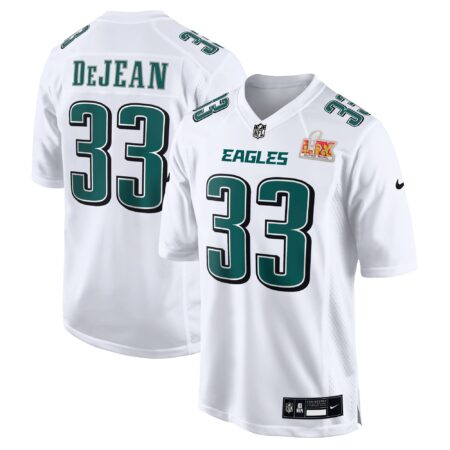 Cooper DeJean Philadelphia Eagles Super Bowl LIX Fashion Game Jersey - Tundra White