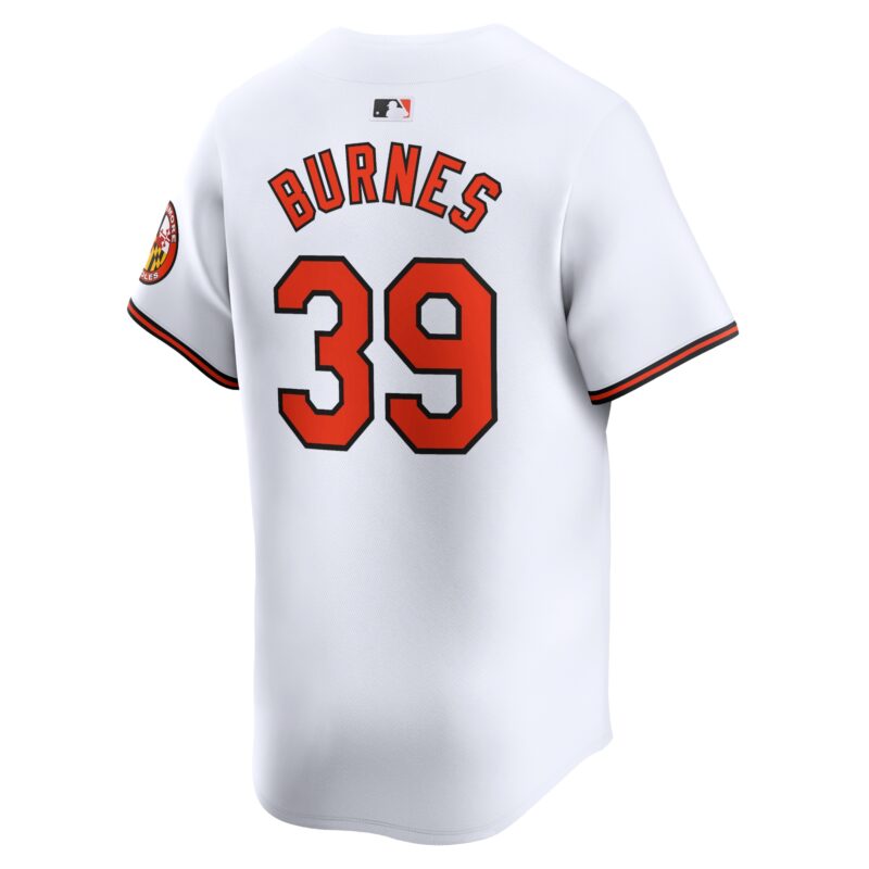 Corbin Burnes Baltimore Orioles Home Limited Player Jersey - White - Image 3