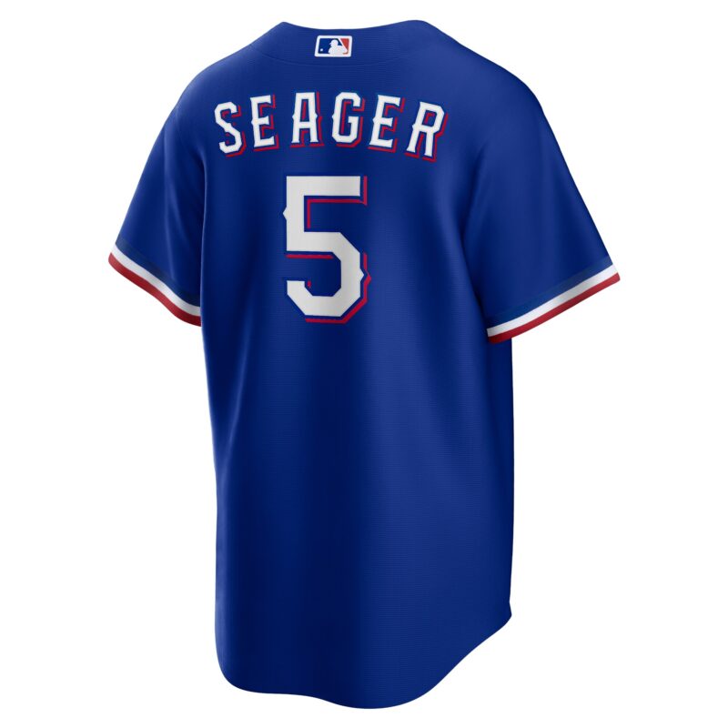 Corey Seager Texas Rangers Alternate Player Jersey - Royal - Image 3