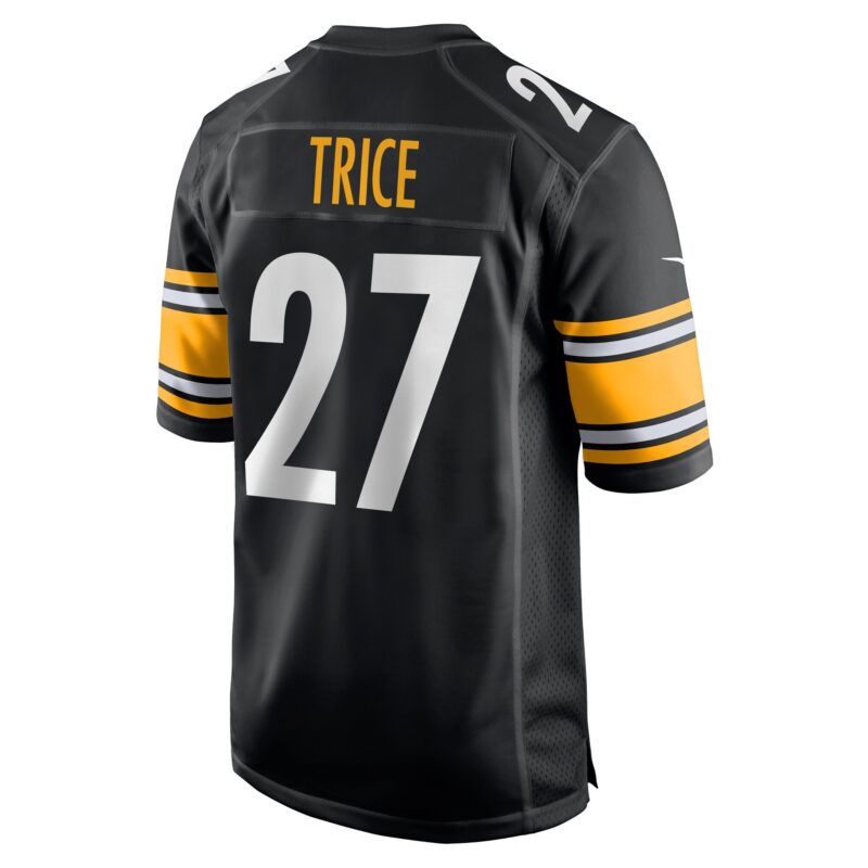 Cory Trice Pittsburgh Steelers Game Jersey - Black - Image 3
