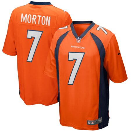 Craig Morton Denver Broncos Game Retired Player Jersey - Orange