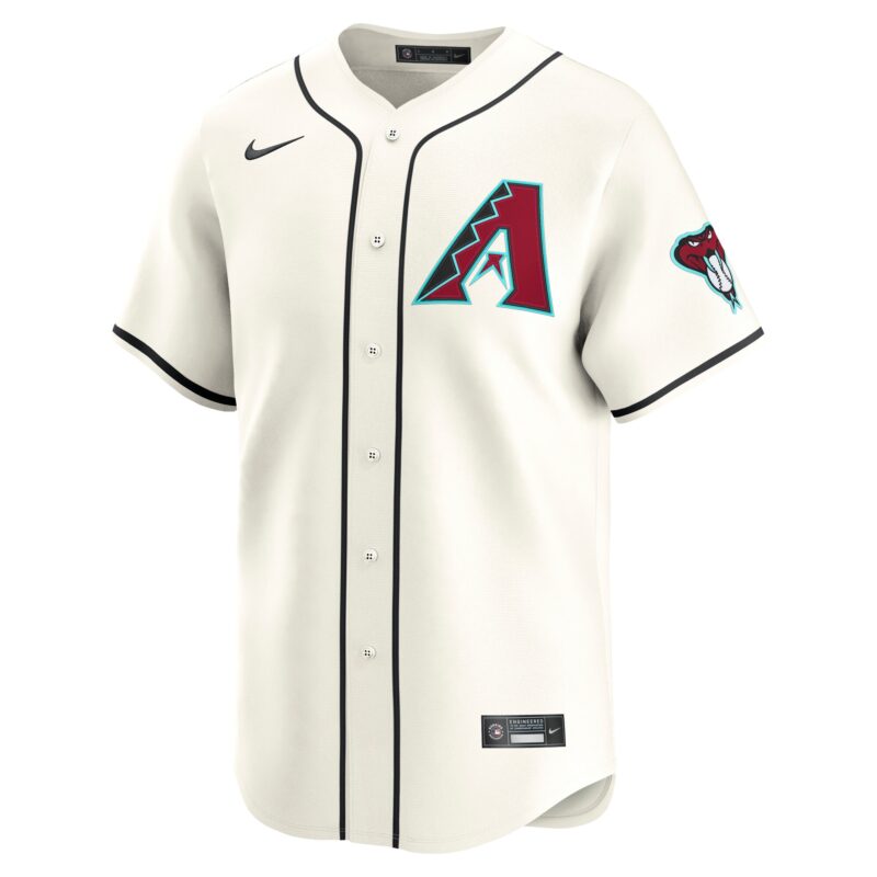 Arizona Diamondbacks Home Limited Jersey - Cream - Image 2