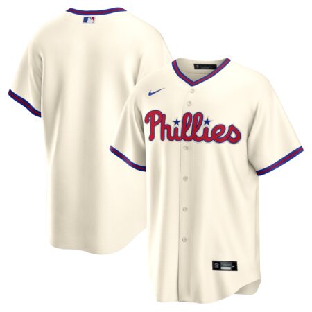 Philadelphia Phillies Alternate Team Jersey - Cream