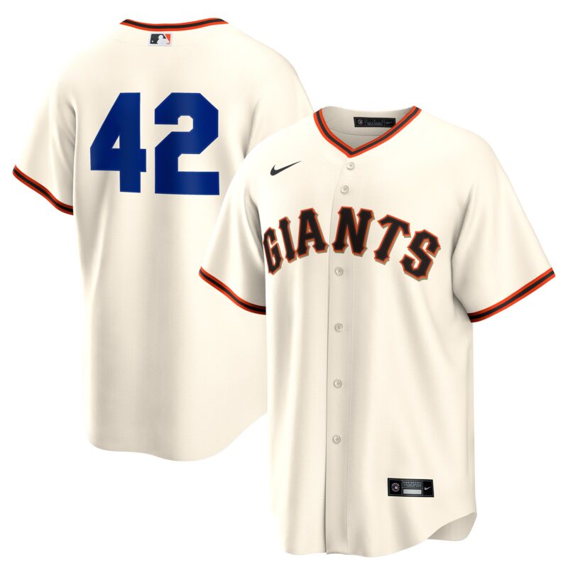 San Francisco Giants Home 2025 Jackie Robinson Day Jersey - Cream