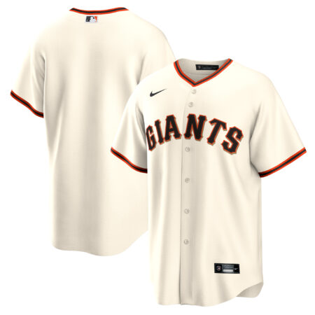 San Francisco Giants Home Blank Jersey - Cream