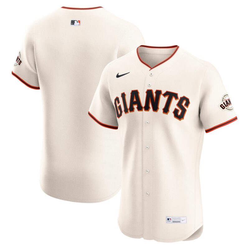 San Francisco Giants Home Elite Jersey - Cream