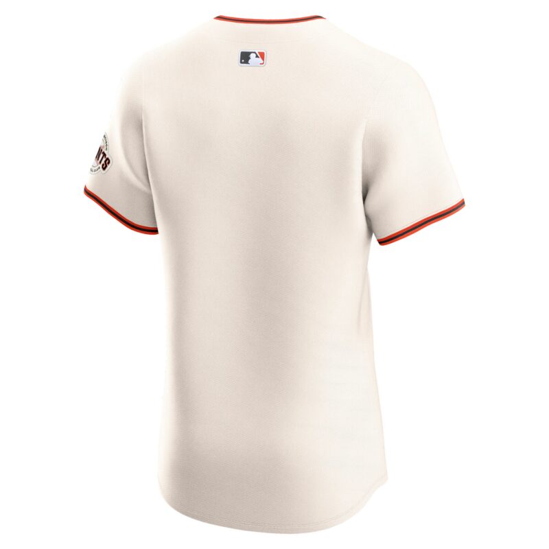 San Francisco Giants Home Elite Jersey - Cream - Image 3