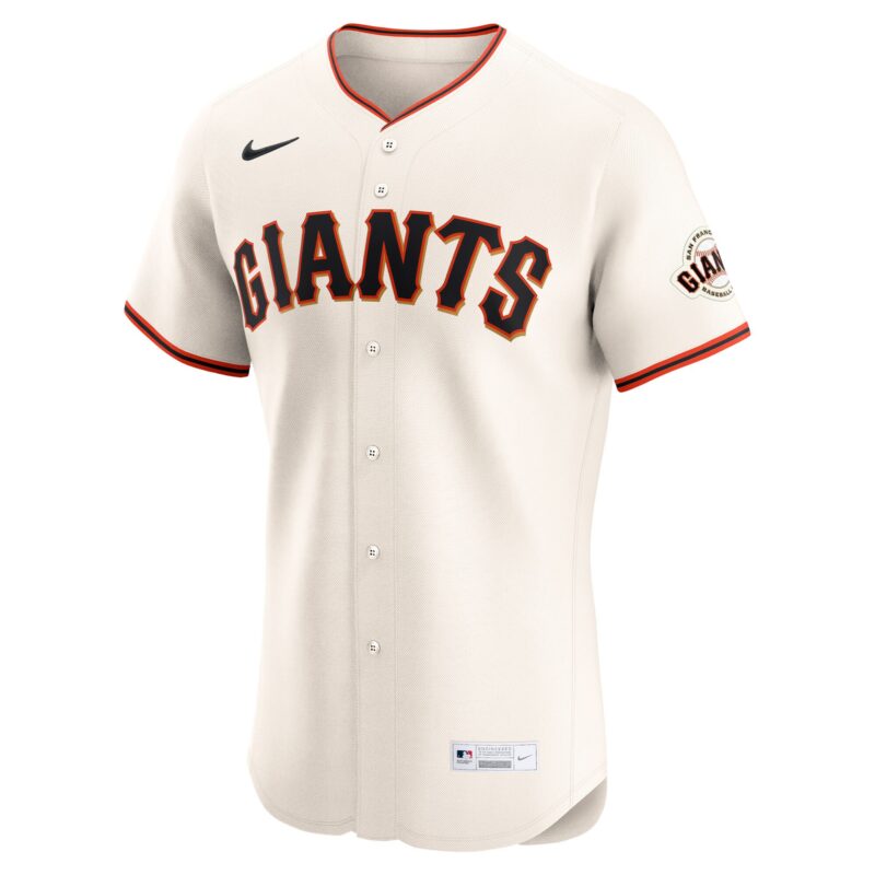San Francisco Giants Home Elite Pick-A-Player Retired Roster Jersey - Cream - Image 2