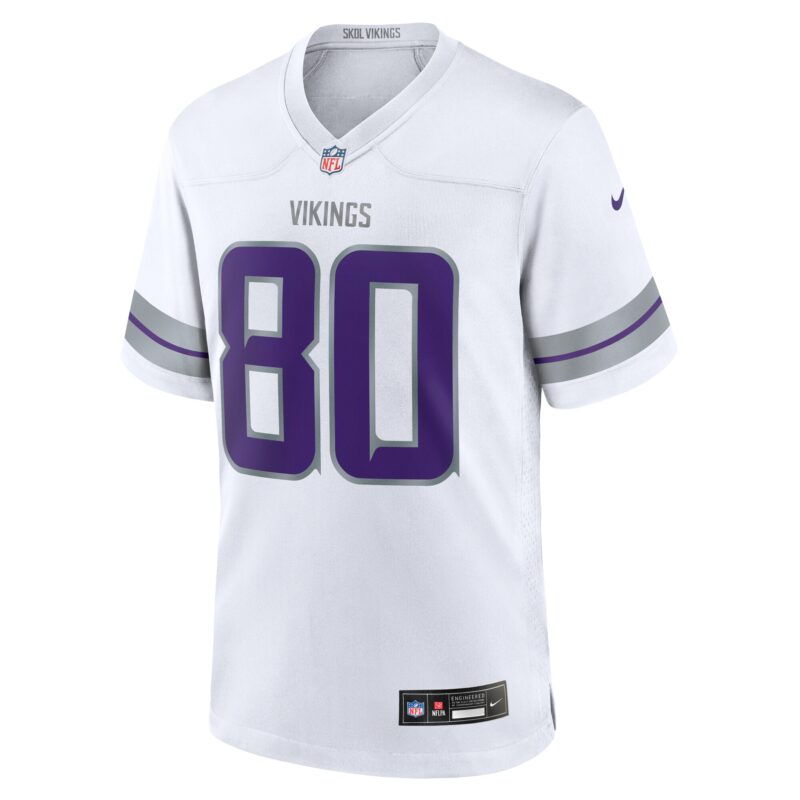 Cris Carter Minnesota Vikings Alternate Retired Player Game Jersey - White - Image 2