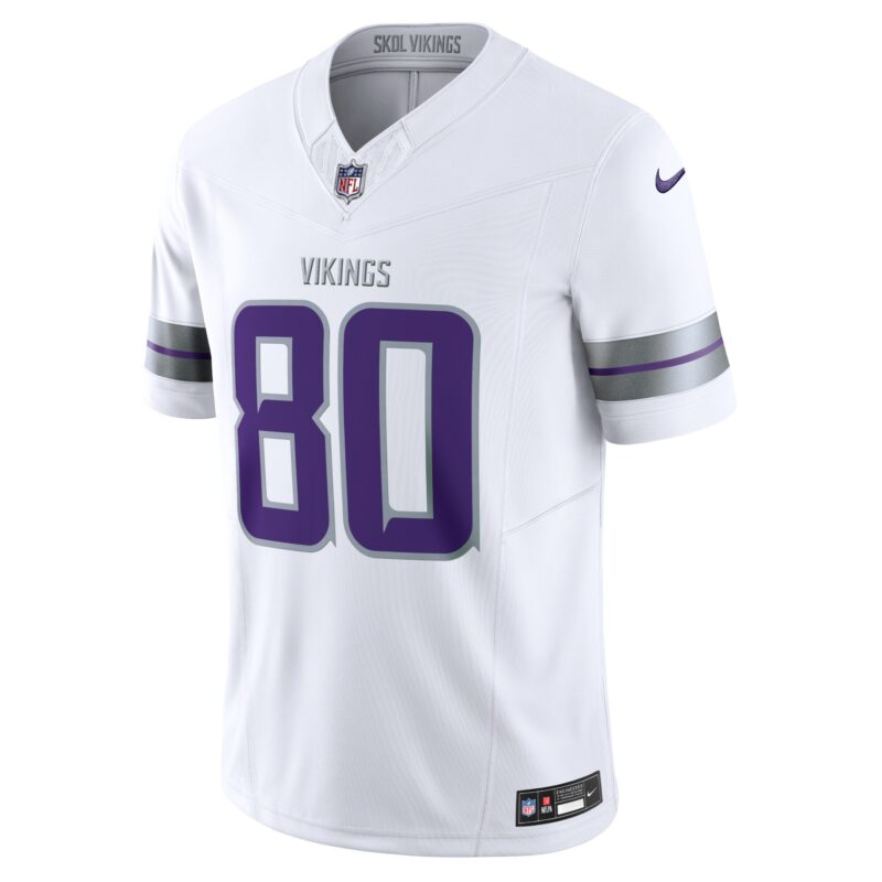 Cris Carter Minnesota Vikings Alternate Vapor F.U.S.E. Retired Player Limited Jersey - White - Image 2
