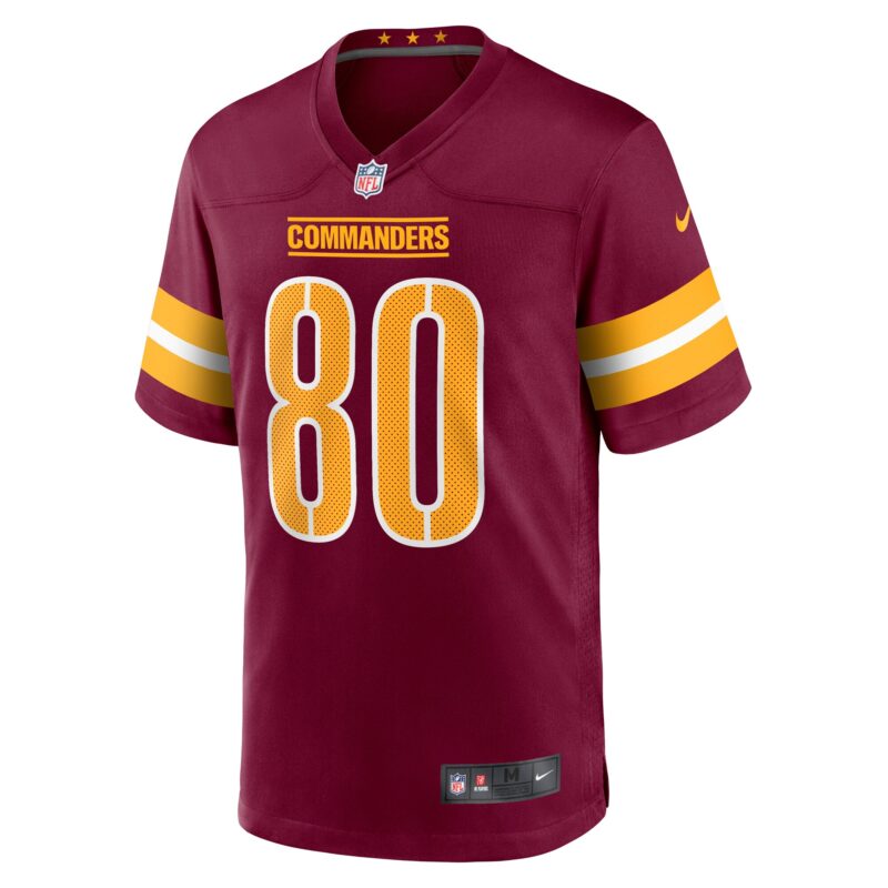 Curtis Hodges Washington Commanders Game Player Jersey - Burgundy - Image 2