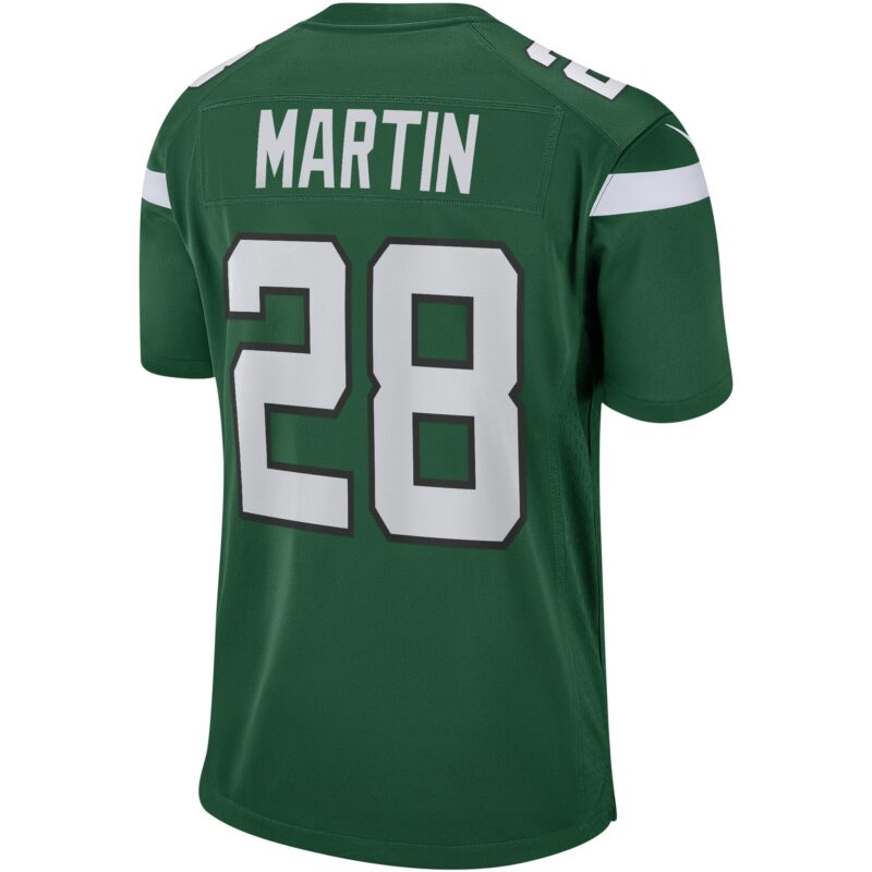 Curtis Martin New York Jets Game Retired Player Jersey - Gotham Green - Image 3