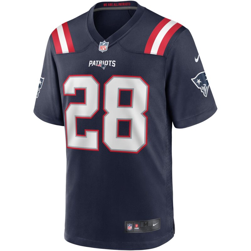 Curtis Martin New England Patriots Game Retired Player Jersey - Navy - Image 2