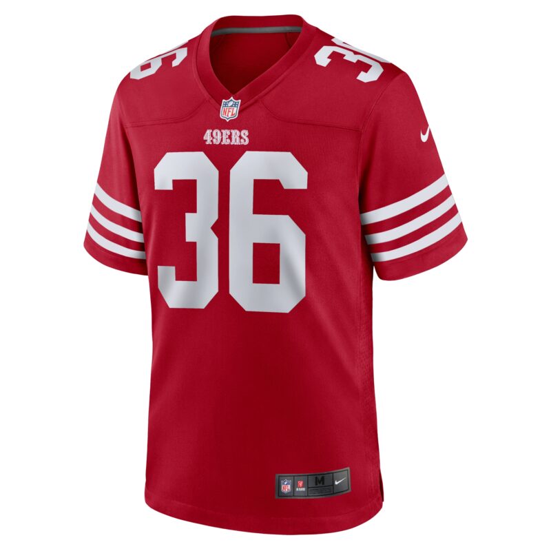 Curtis Robinson San Francisco 49ers Game Jersey - Scarlet - Image 2