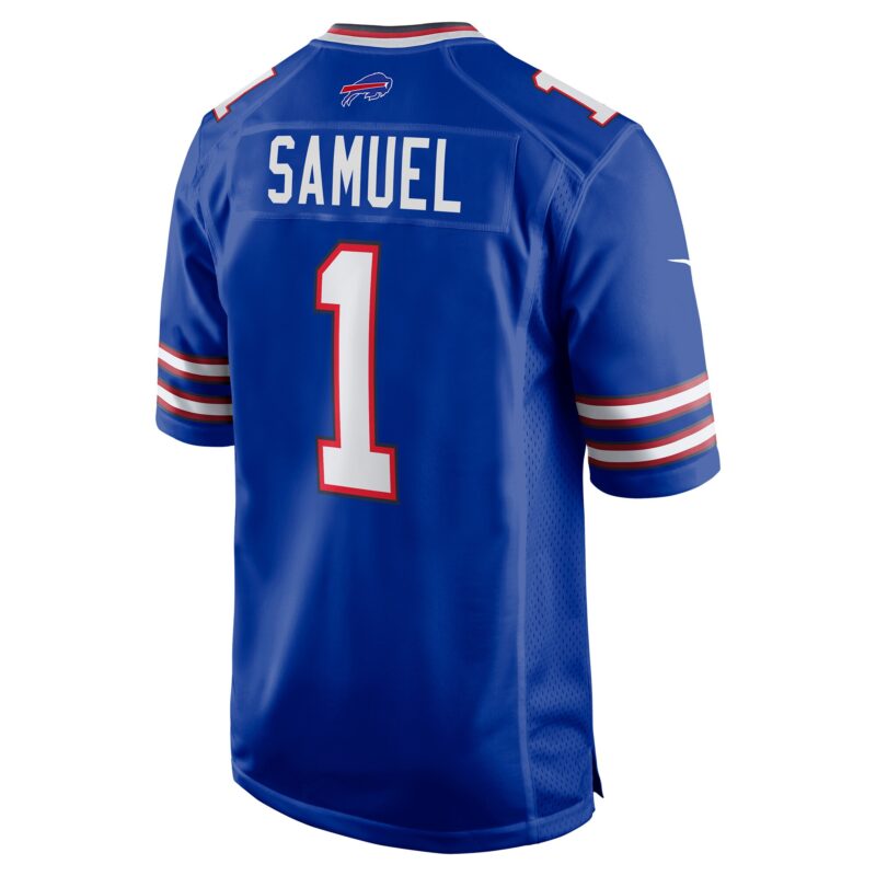 Curtis Samuel Buffalo Bills Game Jersey - Royal - Image 3